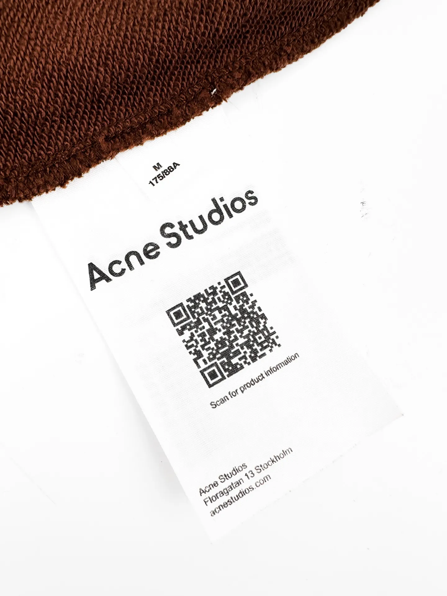 Acne Studios Brown Retro Acne Studios STOCKHOLM Classic 1: 2: 3: 4: ： 1:1 Acne ： Size： S M L XL ： CC
